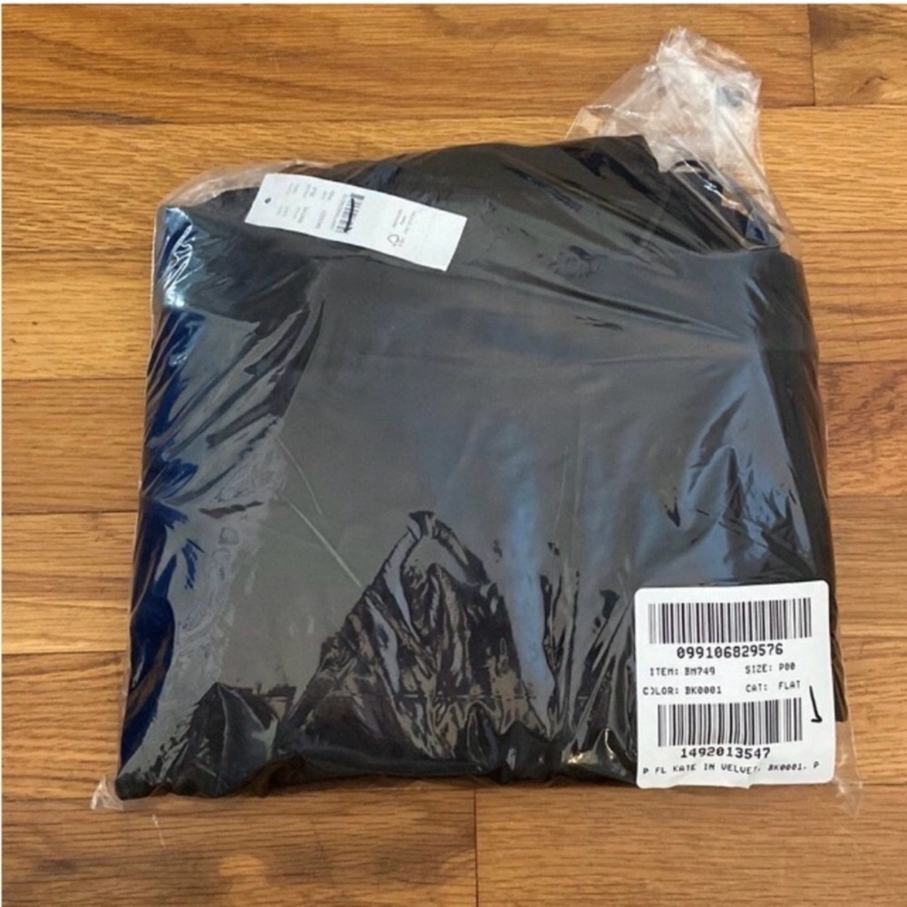 Jcrew COLLECTION NWT kate velvet Black pants size 00 CUTE